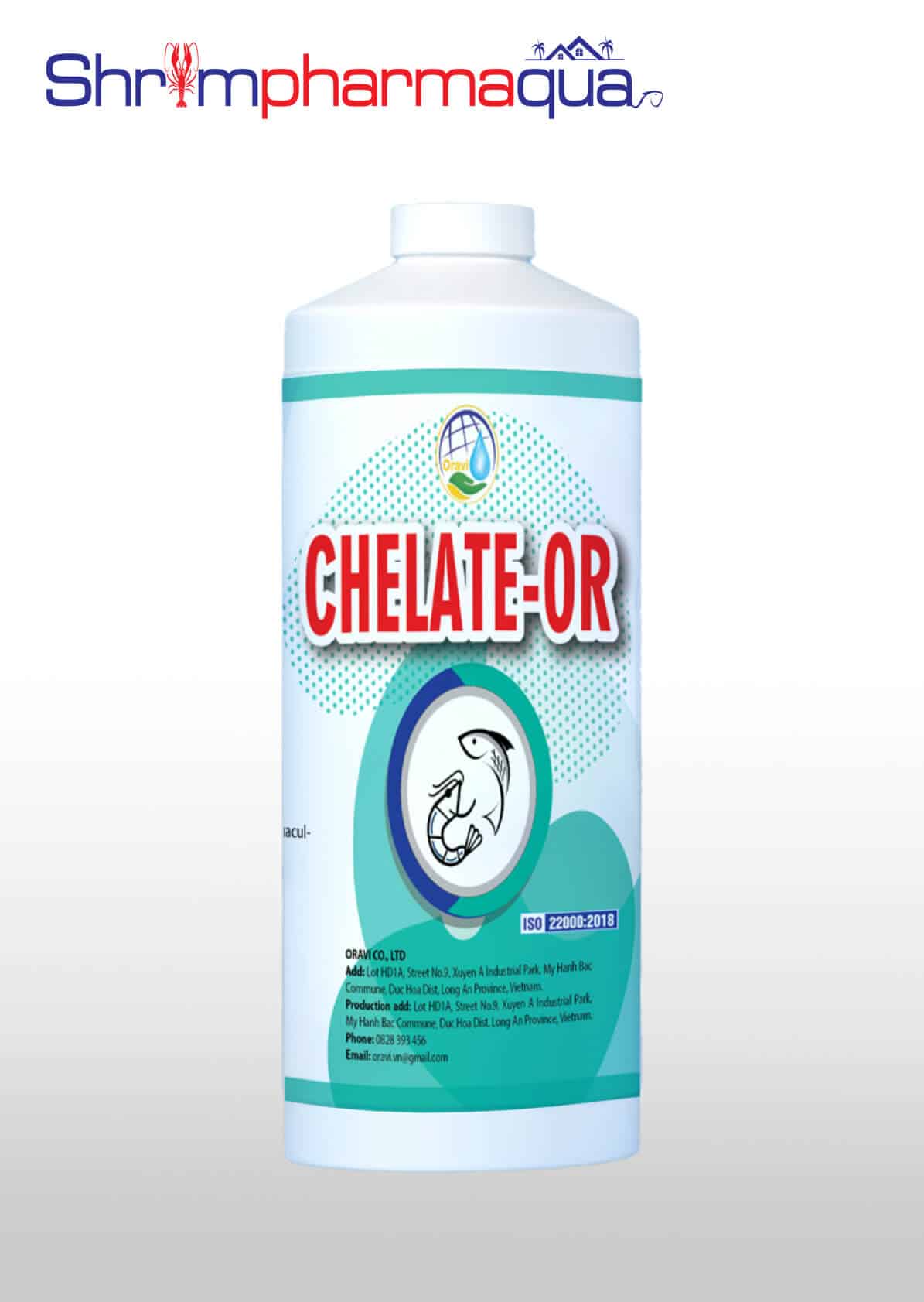 CHELATE-OR - CHELATE-OR là sản phẩm khoáng chất chuyên dụng giúp ngăn ngừa tình trạng cong thân, đục cơ và hỗ trợ quá trình lột xác của tôm. Sản phẩm giúp bổ sung vi khoáng cần thiết, tăng cường sức khỏe vỏ, thúc đẩy tăng trưởng và giảm rủi ro trong quá trình nuôi., kích lột cho tôm.