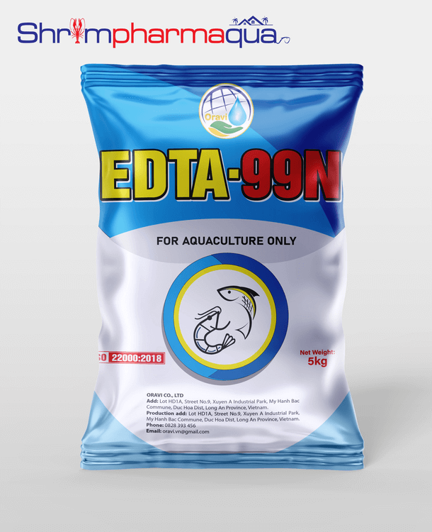 EDTA-99N - Khử phèn, giảm kim loại nặng trong ao nuôi.