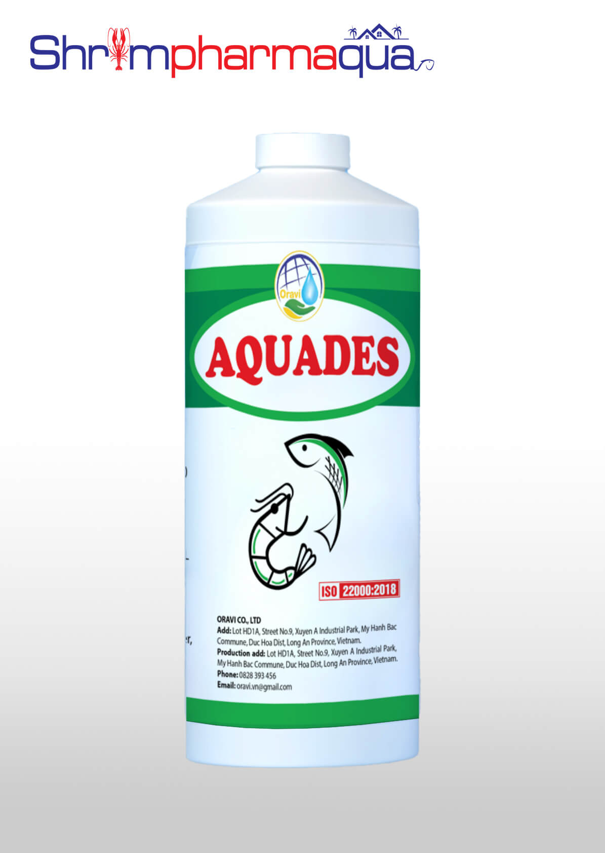 AQUADES - Tiêu diệt ký sinh trùng, nấm, kiểm soát tảo trong ao