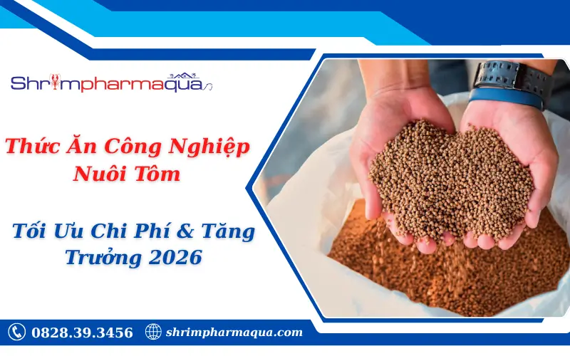 Thức Ăn Công Nghiệp Nuôi Tôm: Tối Ưu Chi Phí & Tăng Trưởng 2026